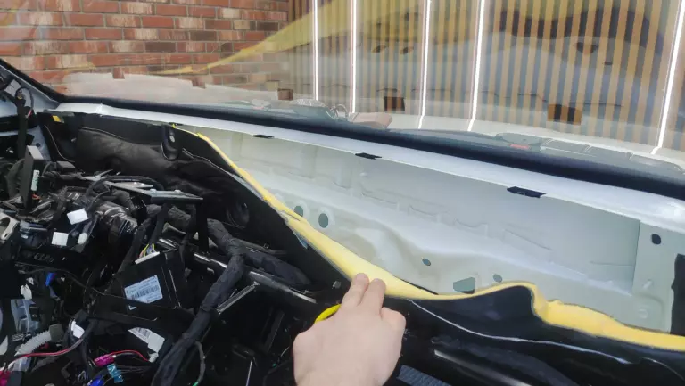 Шумоизоляция торпедо Haval H9-4