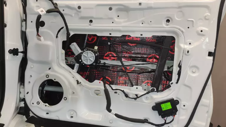 Шумоизоляция дверей Haval h9-1
