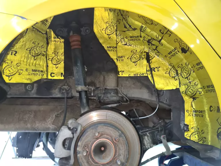 Шумоизоляция арок Kia Cerato-2