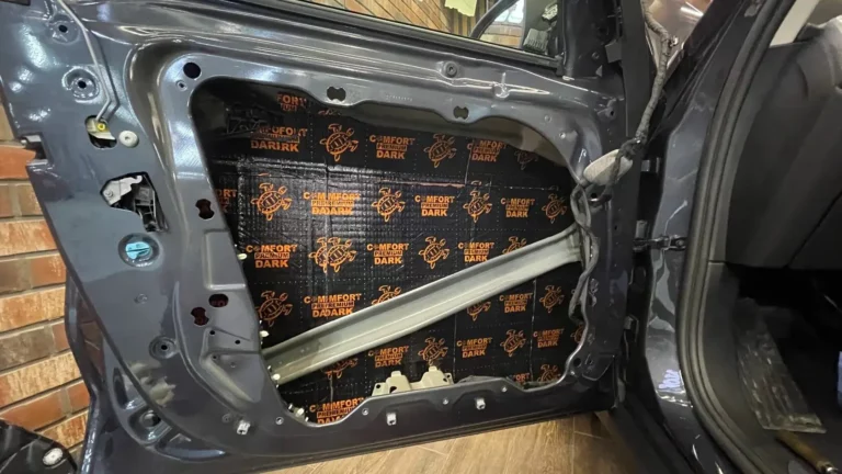 Шумоизоляция двери 2 BMW X5 2021