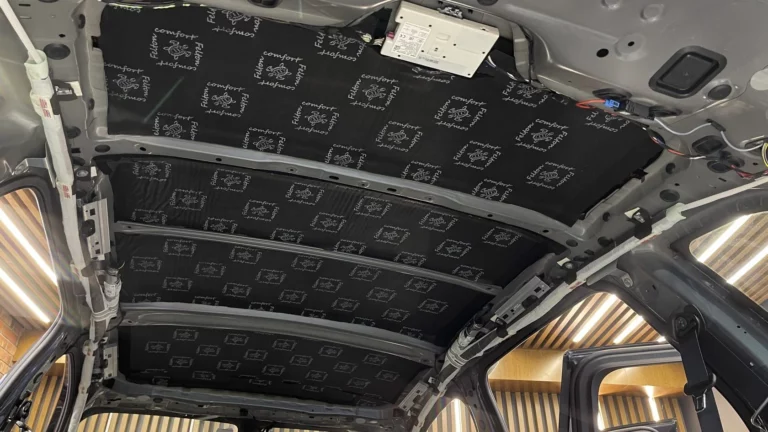 Шумоизоляция крыши 3 BMW X5 2021