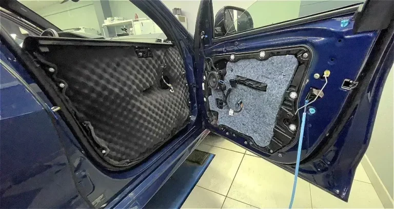 Шумоизоляция двери BMW X5 2022-4