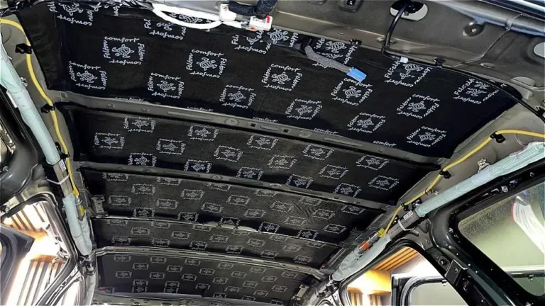 Шумоизоляция крыши Hyundai Santa Fe 2022-3