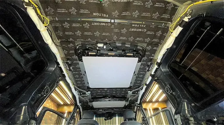 Шумоизоляция крыши Hyundai Staria 2022-3