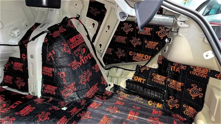 Шумоизоляция багажника KIA K8 2021-6