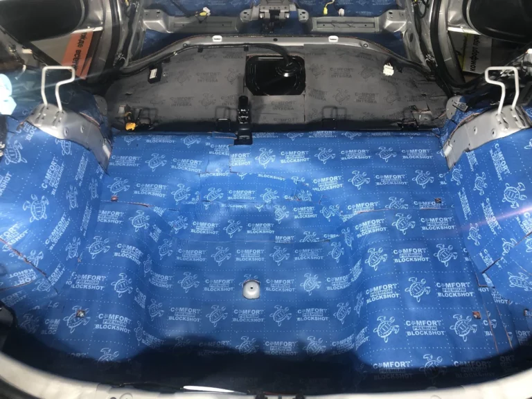 Шумоизоляция багажника 2 KIA Rio