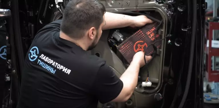 Шумоизоляция дверей Wey 80-2